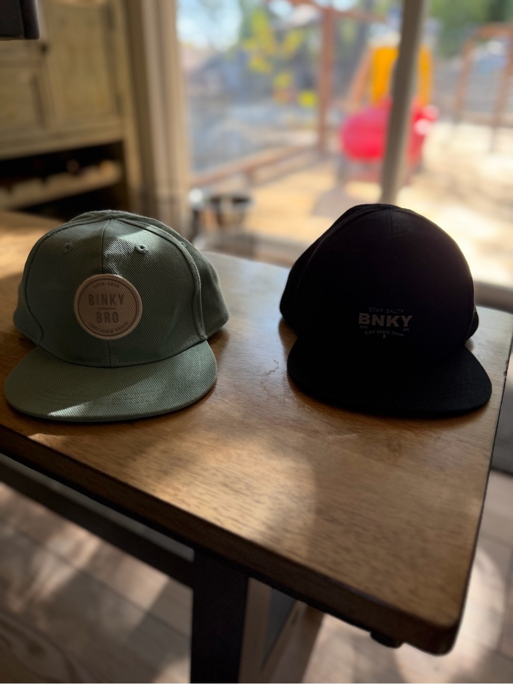 BNKY Kids Snapback Hat — Sage Green